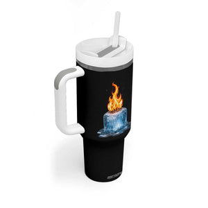 Subtle Anti Ice Tumbler With Handle Ice Melting Satire Political Humor TS10 Print Your Wear