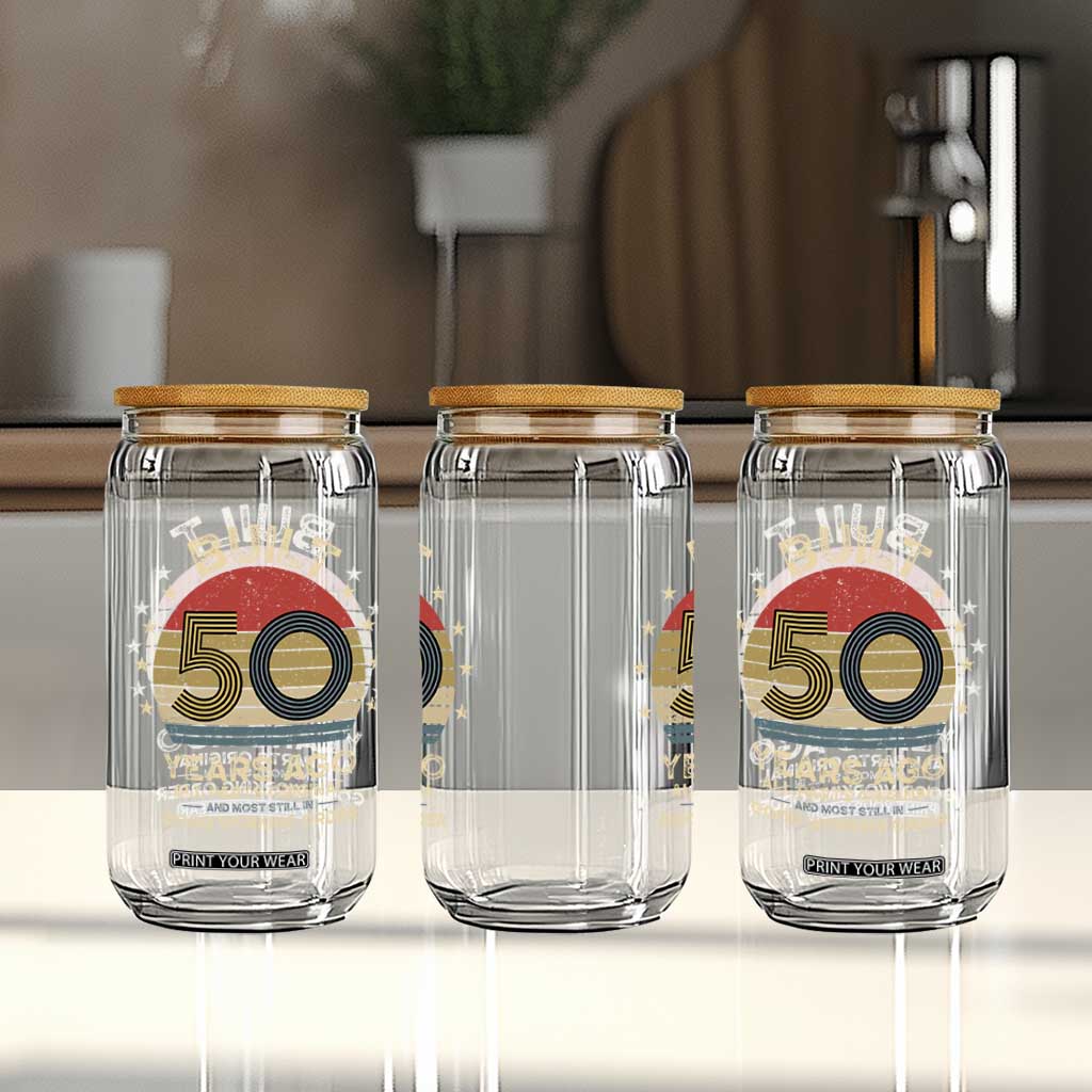Funny 50th Birthday Glass Can Vintage Retro Built 50 Years Ago TS10 Print Your Wear