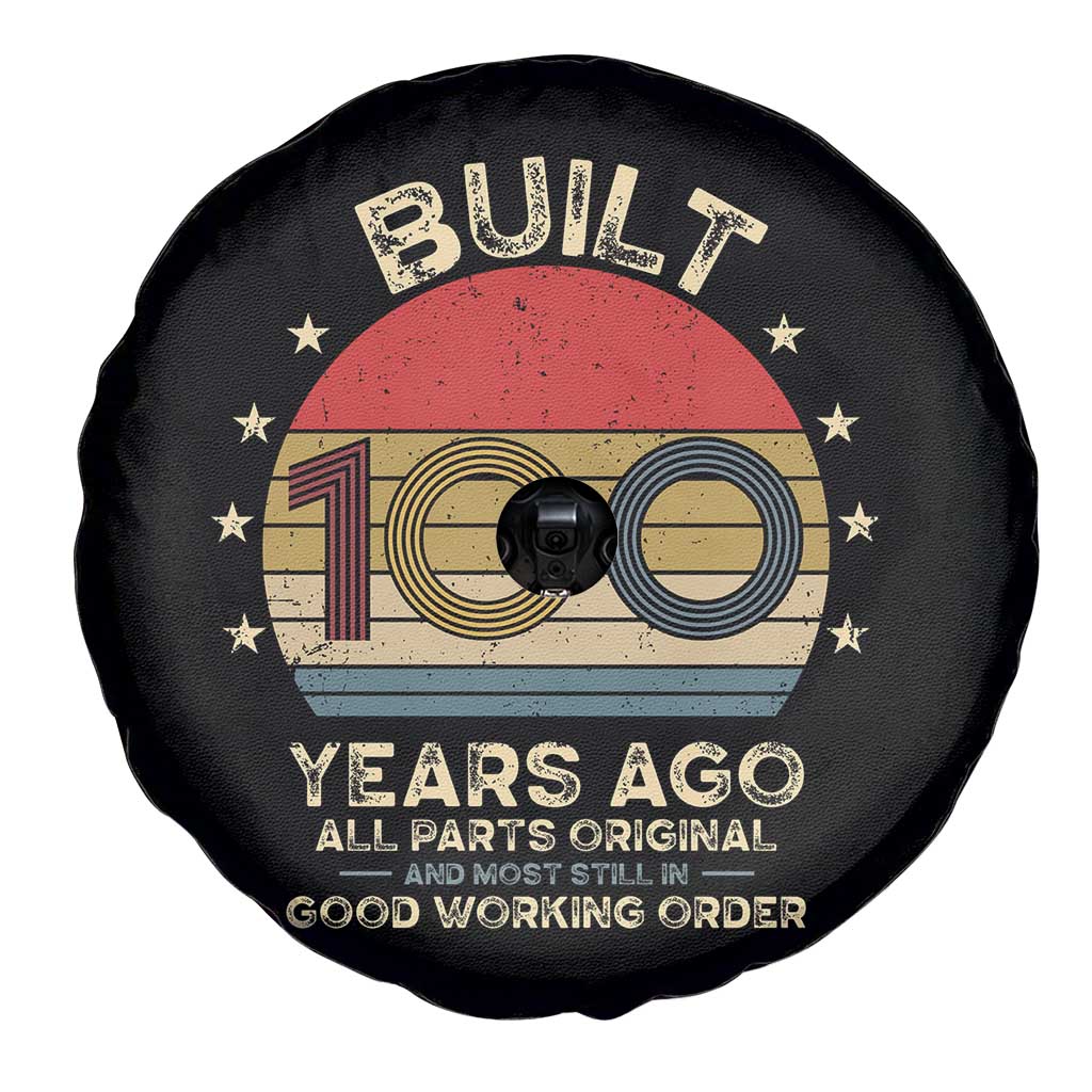 Funny 100th Birthday Spare Tire Cover Vintage Retro Built 100 Years Ago TS10 Print Your Wear