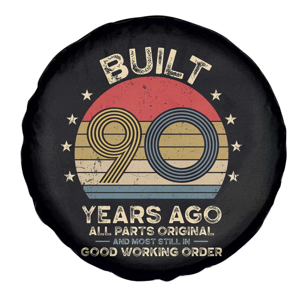 Funny 90th Birthday Spare Tire Cover Vintage Retro Built 90 Years Ago TS10 Print Your Wear