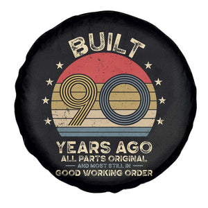 Funny 90th Birthday Spare Tire Cover Vintage Retro Built 90 Years Ago TS10 Print Your Wear