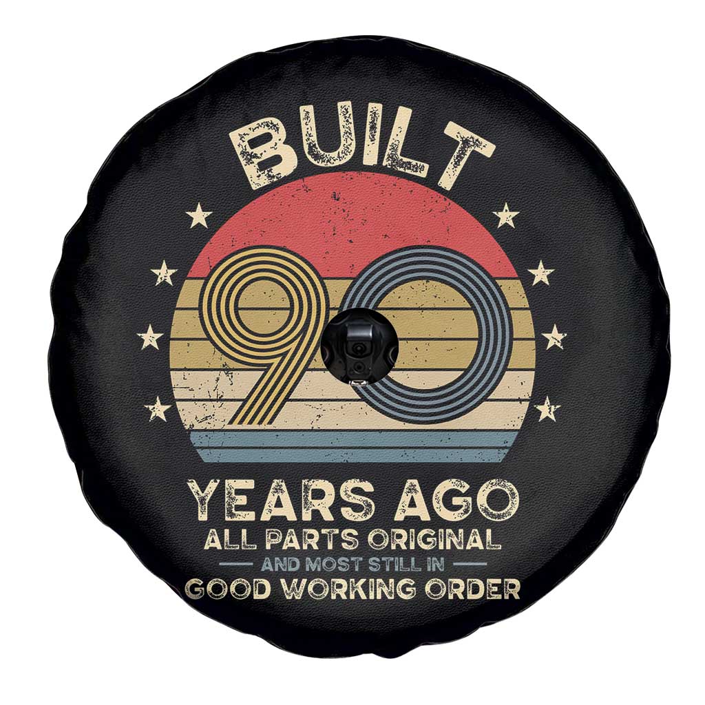 Funny 90th Birthday Spare Tire Cover Vintage Retro Built 90 Years Ago TS10 Print Your Wear