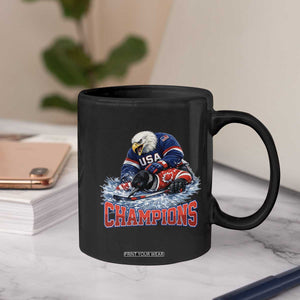 USA Ice Hockey Coffee Mug Eagle Dominates Canada 2026 Hockey Champions TS10 Print Your Wear