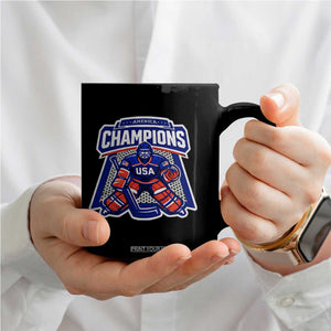 USA Ice Hockey Coffee Mug America Champions Patriotic Ice Hockey Team Fan TS10 Print Your Wear