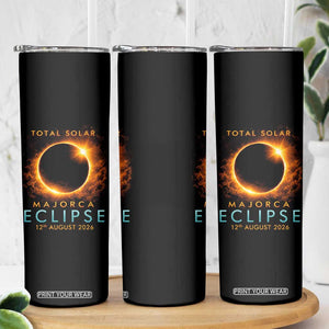 Total Solar Eclipse Skinny Tumbler 12th August 2026 Majorca Totality TS10 Print Your Wear