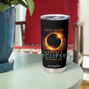 Total Solar Eclipse Tumbler Cup 12th August 2026 Majorca Totality TS10 Print Your Wear