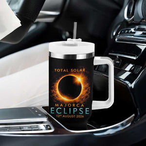 Total Solar Eclipse Tumbler With Handle 12th August 2026 Majorca Totality TS10 Print Your Wear