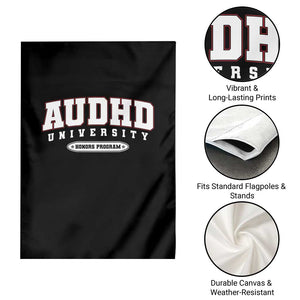 AUDHD Garden Flag Neurodivergent ADHD Autism Awareness Neurotypical Gift TS10 Print Your Wear