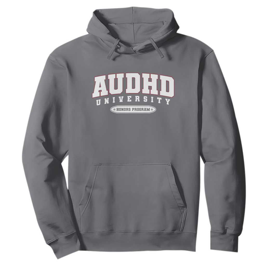AUDHD Hoodie Neurodivergent ADHD Autism Awareness Neurotypical Gift TS10 Charcoal Print Your Wear
