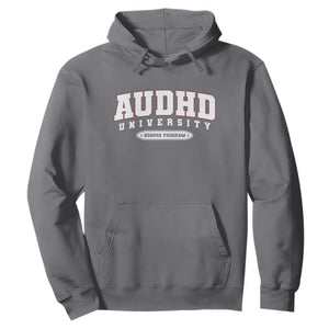 AUDHD Hoodie Neurodivergent ADHD Autism Awareness Neurotypical Gift TS10 Charcoal Print Your Wear