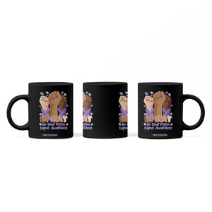 In May We Wear Purple Lupus Awareness Coffee Mug Purple Ribbon TS10 Print Your Wear