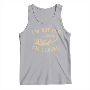 Funny Car Graphic Tank Top Vintage I'm Not Old I'm Classic TS10 Athletic Heather Print Your Wear
