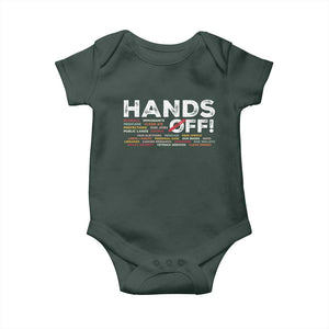 Hands Off Baby Onesie Social Security And Medicare Protest TS10 Print Your Wear
