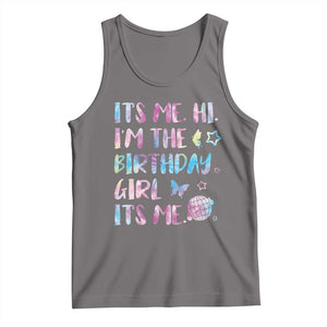 Its Me Hi Im The Birthday Girl Tank Top Tie Dye Colorful TS10 Deep Heather Print Your Wear