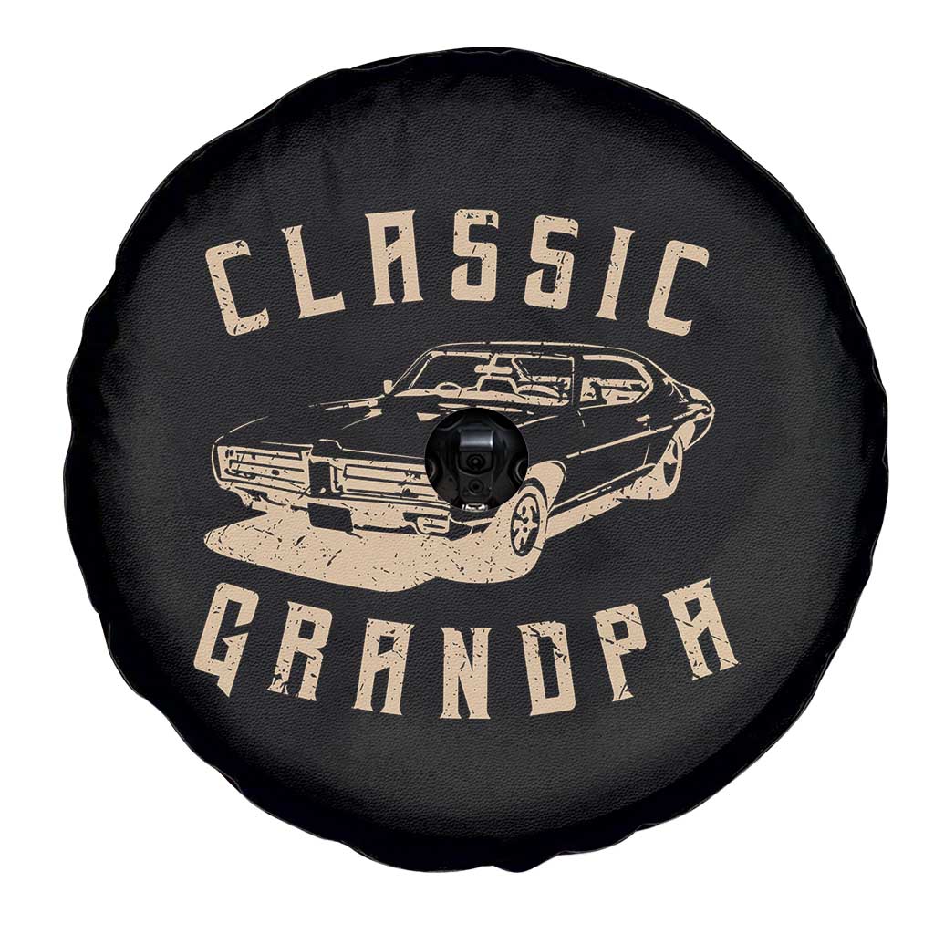 Funny Grandpa Classic Car Graphic Spare Tire Cover TS10 Print Your Wear