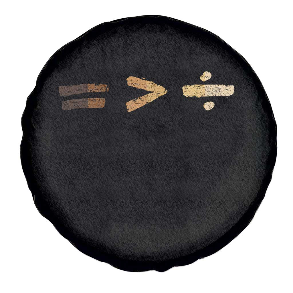 Equality Is Better than Division Spare Tire Cover Equal Rights Math Symbol TS10 Print Your Wear