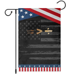 Equality Is Better than Division Garden Flag Equal Rights Math Symbol TS10 Distressed Black Blue Print Your Wear
