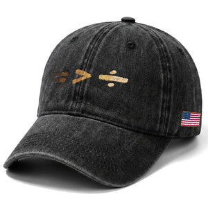 Equality Is Better than Division Washed Cotton Baseball Cap Equal Rights Math Symbol TS10 Print Your Wear