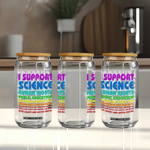 I Support Progressive Liberal Democratic Causes Protest Glass Can TS10 Print Your Wear