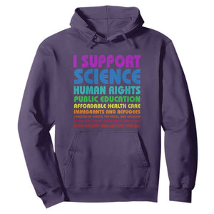 I Support Progressive Liberal Democratic Causes Protest Hoodie TS10 Purple Print Your Wear
