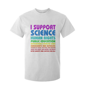 I Support Progressive Liberal Democratic Causes Protest T Shirt For Kid TS10 White Print Your Wear