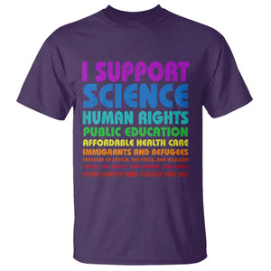 I Support Progressive Liberal Democratic Causes Protest T Shirt TS10 Purple Print Your Wear