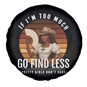 Black History African Melanin Cowgirl Spare Tire Cover Country Girls African American Western Tribute TS10 Print Your Wear