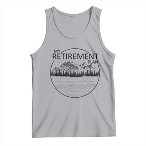 My Retirement Plan Lake Life Tank Top Retired To The Lake Cool Outdoor Camping TS10 Athletic Heather Print Your Wear