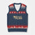Golfing Retired V-Neck Knit Sweater Vest My (Golf) Retirement Plan Funny Saying Golfing TS10 Navy Red Print Your Wear