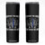 Police K9 Skinny Tumbler Support The Paws That Enforce The Laws American Flag TS10 Black Print Your Wear