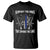 Police K9 T Shirt Support The Paws That Enforce The Laws American Flag - Print Your Wear