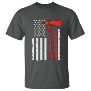 The Legend Has Retired Firefighter T Shirt Vintage Retirement Gifts Fireman American Flag TS10 Dark Heather Print Your Wear