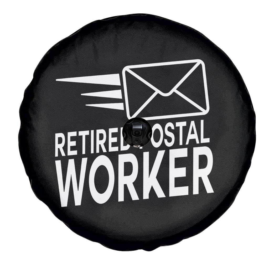 Retired Postal Worker Spare Tire Cover Mailman Postman Retirement Gifts TS10 Print Your Wear
