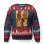 Peace Sign Equality for All Ugly Christmas Sweater Peace Out V Fingers Hand Equal Rights TS10 Navy Red Print Your Wear