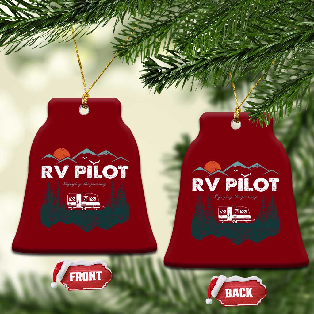 RV Pilot Camping Ceramic Ornament Retro Motorhome Travel Vacation Gift TS10 Print Your Wear
