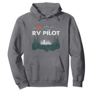 RV Pilot Camping Hoodie Retro Motorhome Travel Vacation Gift TS10 Charcoal Print Your Wear
