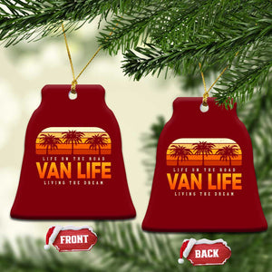 Van Life Ceramic Ornament Retro Camping RV Motorhome Travel Vacation Gift TS10 Print Your Wear