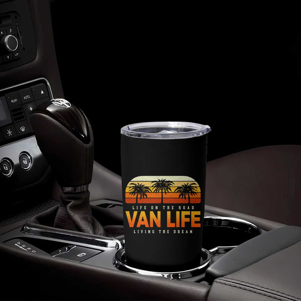 Van Life Tumbler Cup Retro Camping RV Motorhome Travel Vacation Gift TS10 Print Your Wear