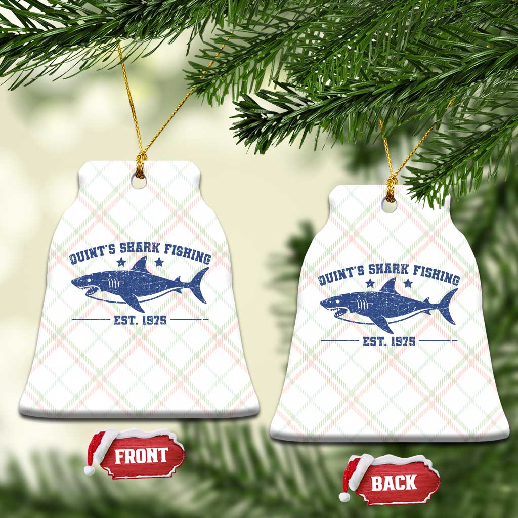 Retro Fisher Birthday Ceramic Ornament Vintage Quints Shark Fishing 1975 TS10 Print Your Wear