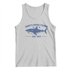 Retro Fisher Birthday Tank Top Vintage Quints Shark Fishing 1975 TS10 Ash Print Your Wear