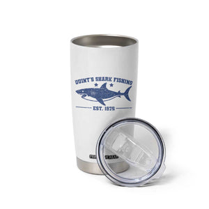 Retro Fisher Birthday Tumbler Cup Vintage Quints Shark Fishing 1975 TS10 Print Your Wear