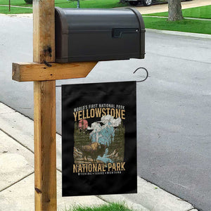 Vintage Yellowstone National Park Garden Flag Retro Nature Wildlife Outdoor Hiking Camping Forest TS10 Print Your Wear