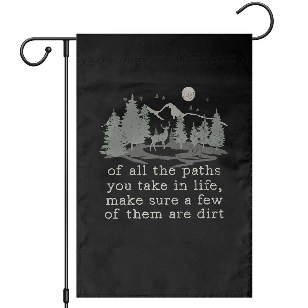 Retro Nature Wildlife Outdoor Garden Flag Camping Forest Hiking Vintage TS10 Black Print Your Wear