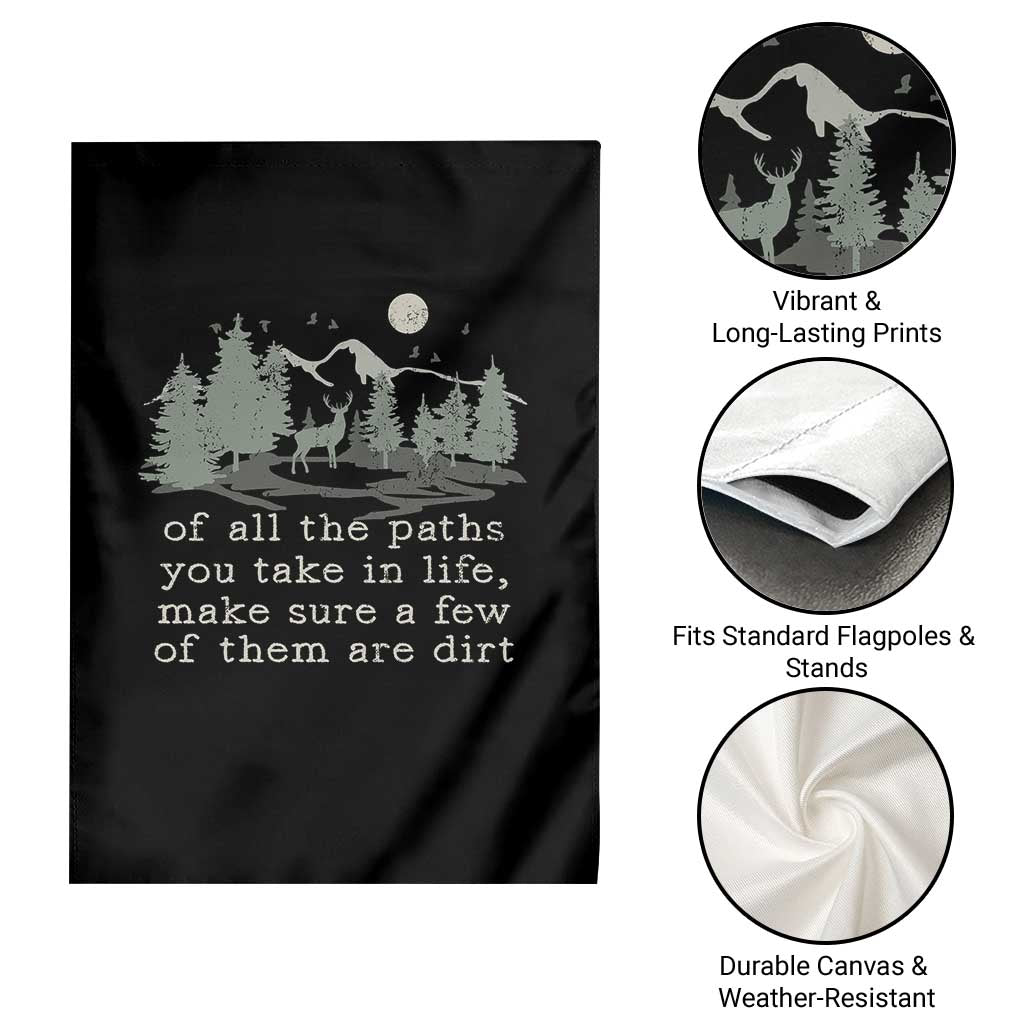 Retro Nature Wildlife Outdoor Garden Flag Camping Forest Hiking Vintage TS10 Print Your Wear