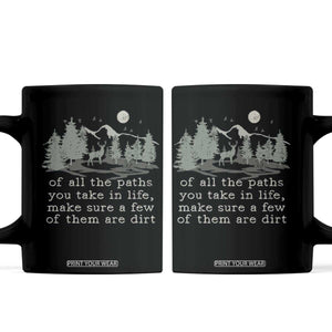 Retro Nature Wildlife Outdoor Coffee Mug Camping Forest Hiking Vintage TS10 Black Print Your Wear