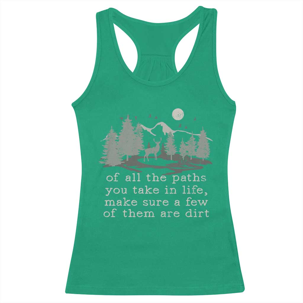 Retro Nature Wildlife Outdoor Racerback Tank Top Camping Forest Hiking Vintage TS10 Irish Green Print Your Wear