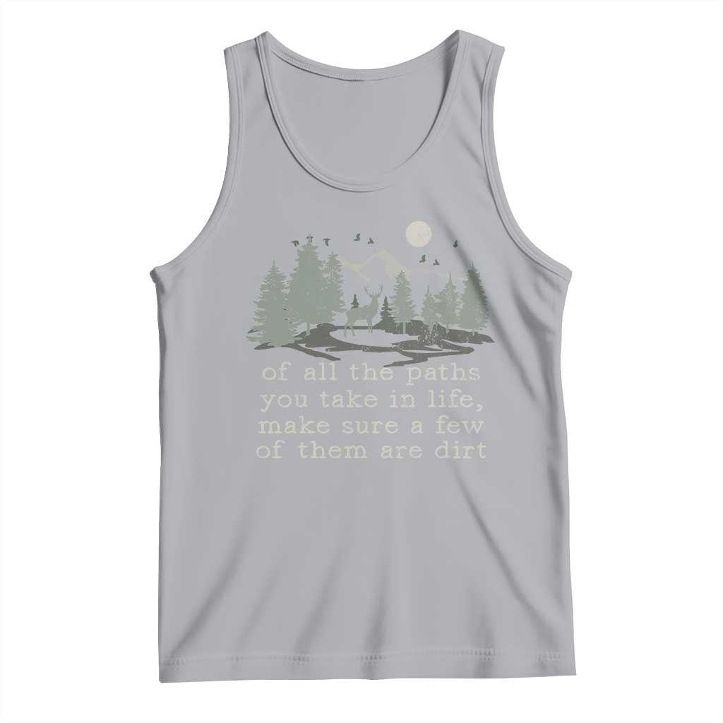 Retro Nature Wildlife Outdoor Tank Top Camping Forest Hiking Vintage TS10 Athletic Heather Print Your Wear