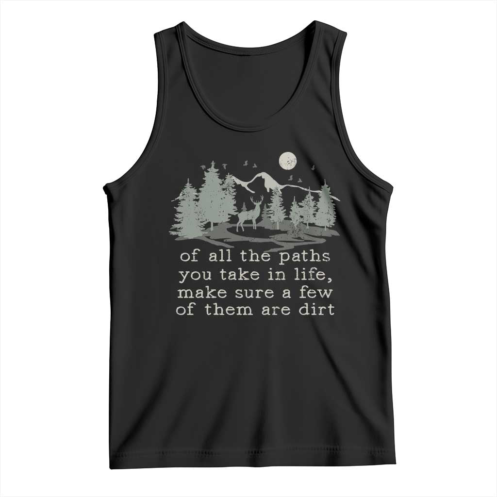 Retro Nature Wildlife Outdoor Tank Top Camping Forest Hiking Vintage TS10 Black Print Your Wear