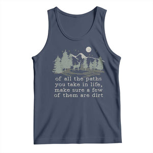 Retro Nature Wildlife Outdoor Tank Top Camping Forest Hiking Vintage TS10 Navy Print Your Wear