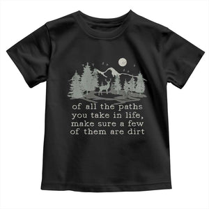 Retro Nature Wildlife Outdoor Toddler T Shirt Camping Forest Hiking Vintage TS10 Black Print Your Wear